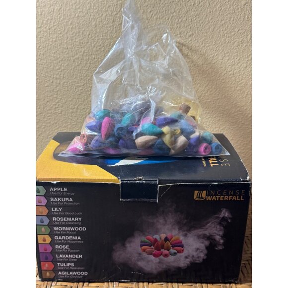 Incense Waterfall Burner Ceramic Backflow Incense Holder For Relaxation - Picture 8 of 10